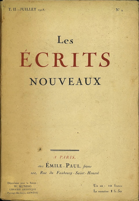 les ecrits nouveaux andre breton or vert
