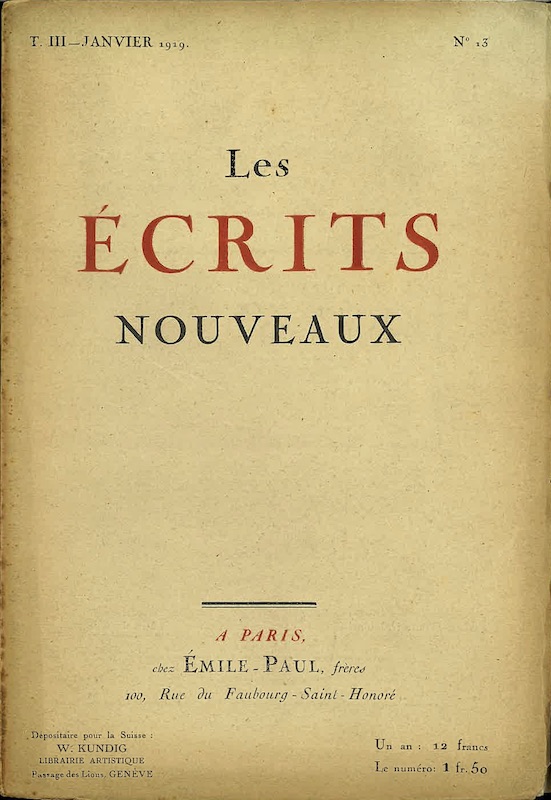 les ecrits nouveaux andre breton portrait