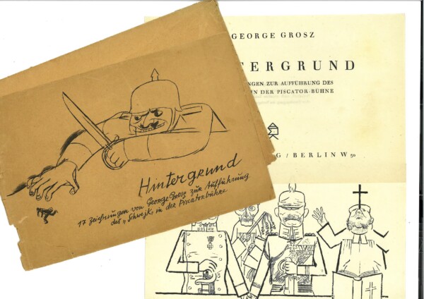 grosz hintergrund malik 1928