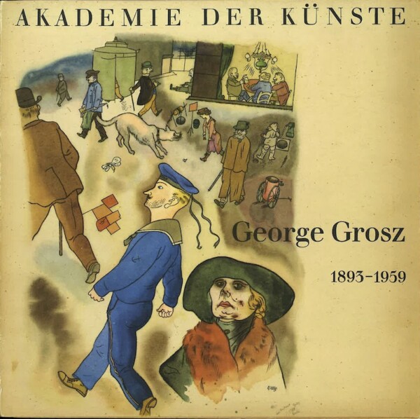 george grosz akademie kunste 1962