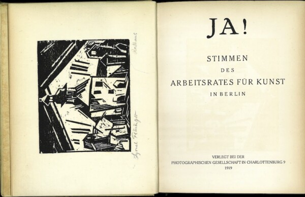 lyonel feininger stimmen arbeitsrates