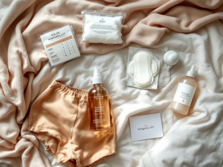 Kit essentiels post-partum 2026 : malin et réaliste