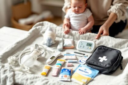 عدة إسعافات أولية للمولود: دليل الأمان 2026 وما يجب تضمينه