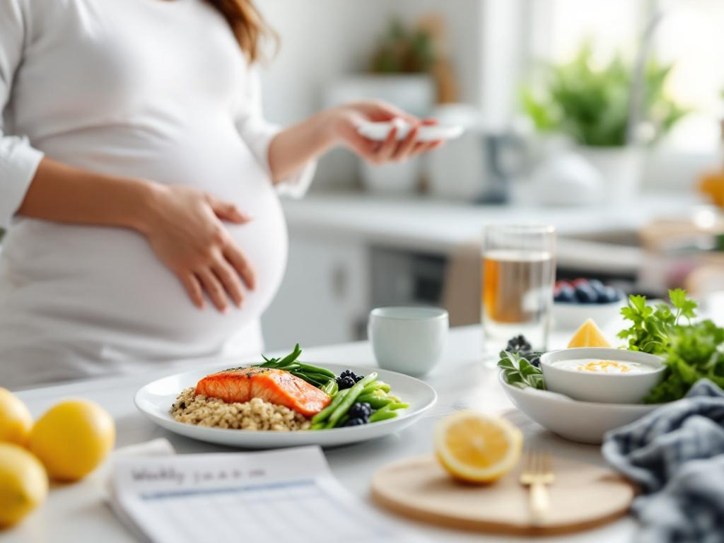 ماذا تأكلين في الثلث الأول (2026): أفكار وجبات بسيطة