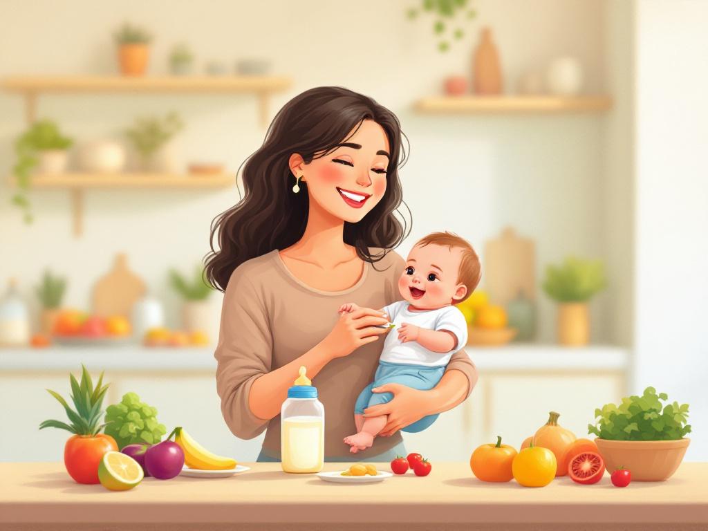 Sevrage et transition vers lait 2ème âge et diversification