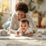 Activités sur le ventre pour bébé: 20 idées efficaces 2026