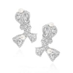 Grace Pearl Ribbon Earrings