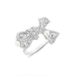 Grace Pearl Ribbon Ring