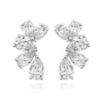 Estelle Five-Pear Solitaire Earrings